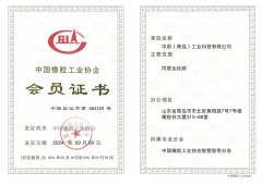 中带（青岛）工业科技有限公司正式成为中国橡