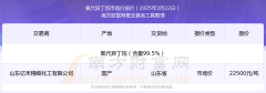 2025年3月22日氯代异丁烷市场价报价行情