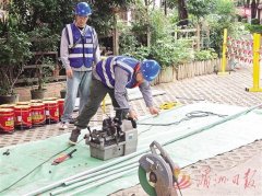 莆田市燃气管道等老化更新改造工程（一期）启动